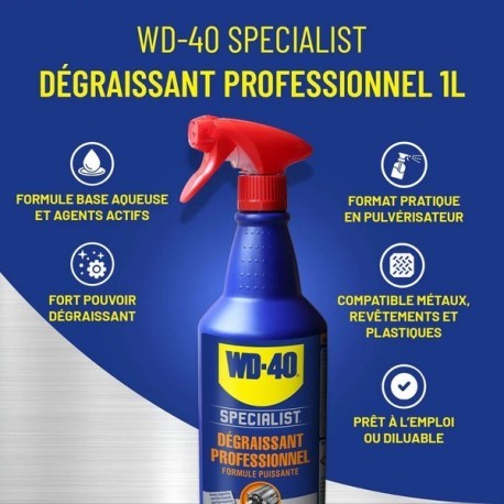 Dégraissant professionnel WD-40 SPECIALIST®