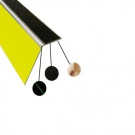 Nez de marche avec contremarche