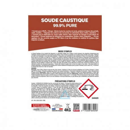 Soude caustique pure