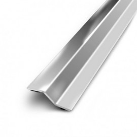 Seuil multi-niveaux PRESTO 40 x 930 mm - Inox brillant