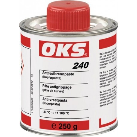 Lot pâte anti-grippage (pâte cuivre) OKS 240 OKS