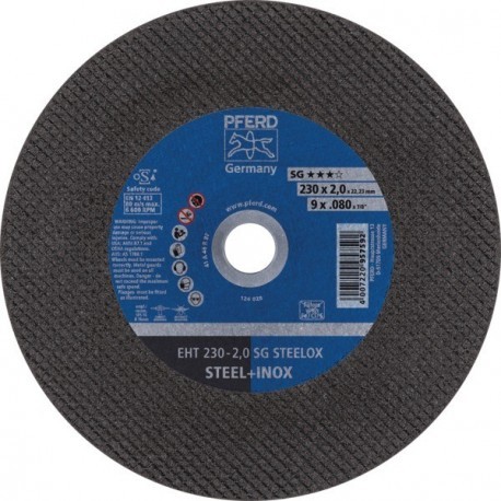 Disque à tronçonner inox ligne performance