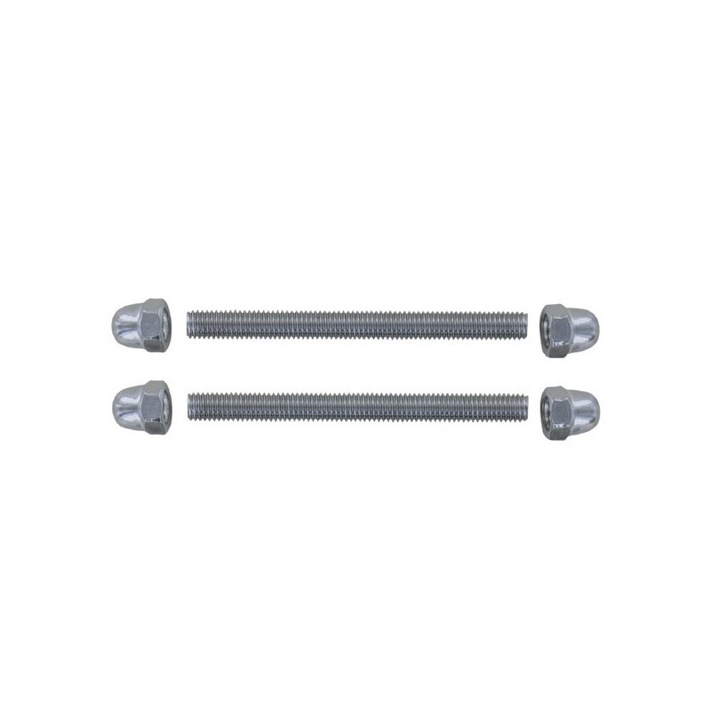 Pattes et fixations 2200 fixation double m8 110 mm inox 316 1 kit(s) - duval