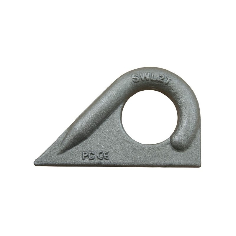 Anneaux de levage à souder anneau à souder à 45° - ø12 mm - cmu 500 kg 500 kg 1 pièce(s) acier c15 12 mm 45° - pramac