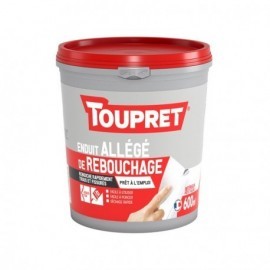 Enduit allégé de rebouchage en pâte