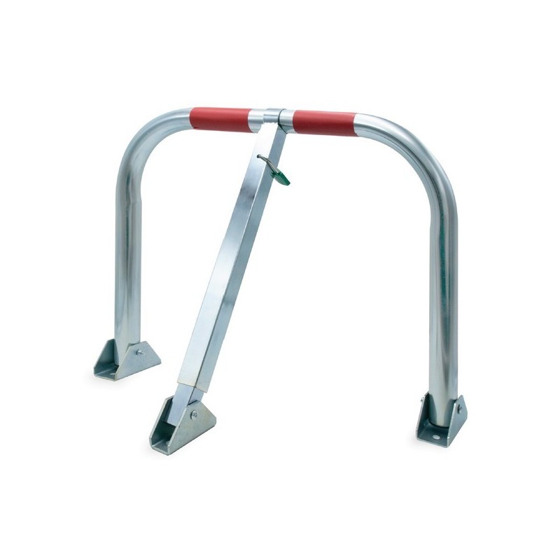 Barriere parking rabattable 3 pieds avec cadenas 1 kit(s) de 1 pièce(s) barriere parking rabattable 3 pieds avec cadenas - cqfd