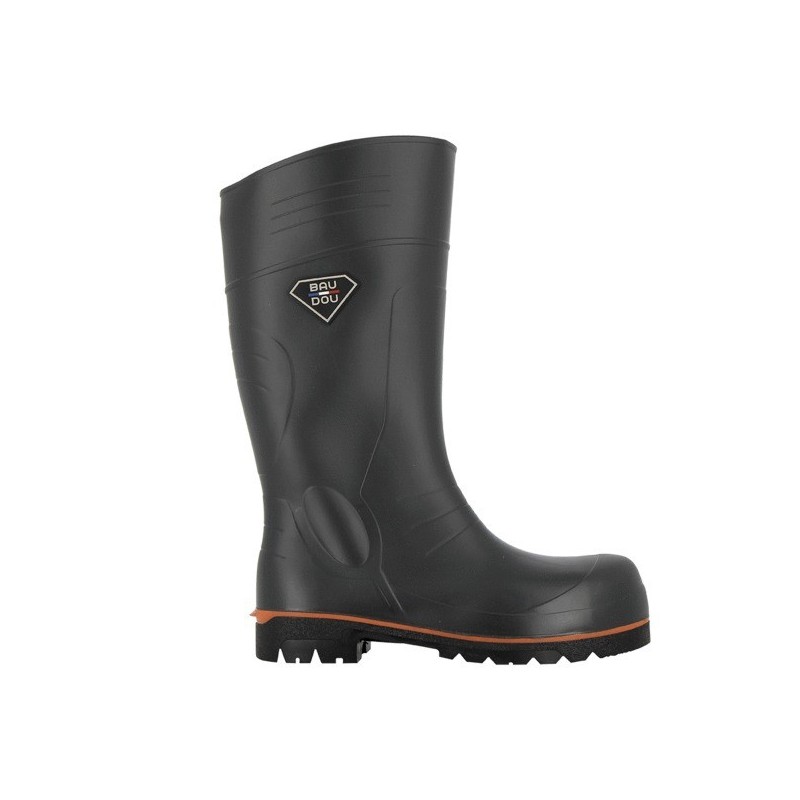 Bottes sécurité pvc zeus 41 pvc acier fibre de verre 1 paire(s) fo - résistance de la semelle aux hydrocarbures, sr - résistance au glissement sur sol
