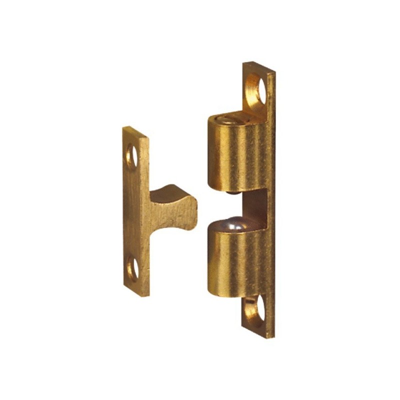 Loqueteau à double bille en laiton 1 paire(s) loqueteau à double bille en laiton - interges.com