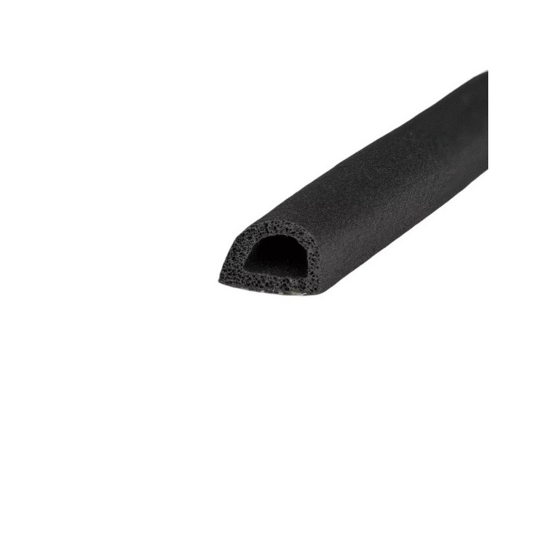 Joint d'isolation d++ 21 x 15 mm - noir joint d'isolation d++ 21 x 15 mm - noir 1 rouleau(x) de 6 mètre(s) linéaire - france calfeutrage