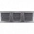 Grilles métalliques à persiennes