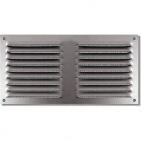 Grilles métalliques à persiennes
