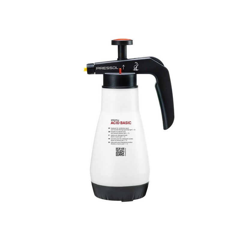 Pulvérisateurs 1.5 l sprayfixx 1 pièce(s) 1.5 litre(s) pulvérisateur 1,5 l sprayfixx - acide (rouge) 2.5 bar - pressol
