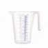 Broc verseur transparent gradué