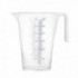 Broc verseur transparent gradué