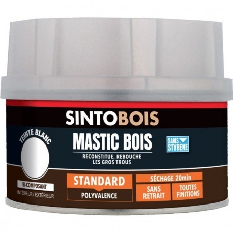 Mastic Bois Standard bi-composant