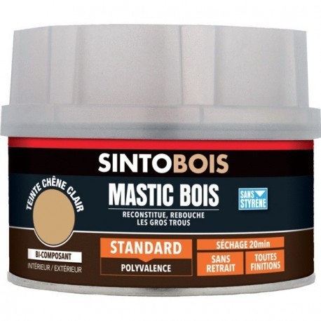 Mastic Bois Standard bi-composant
