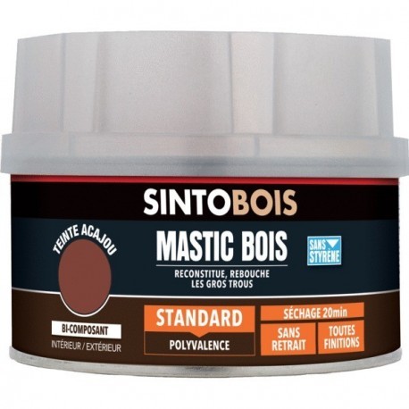 Mastic Bois Standard bi-composant