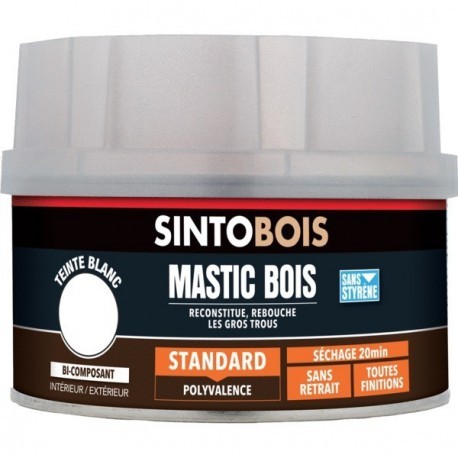 Mastic Bois Standard bi-composant