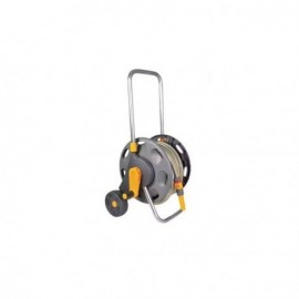 Dévidoir chariot sur roues avec tuyau 30 m x 15 mm