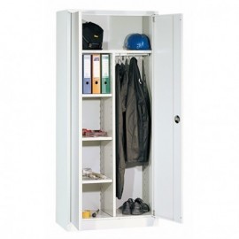 Armoire penderie et rangement 1800 x 800 x 500 mm - Gris
