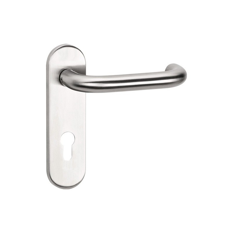 Garniture pour portes coupe-feu nw-445-1 acier inoxydable 60 1 pièce(s) garniture pour portes coupe-feu nw-445-1 acier inoxydable 60 - tecwerk