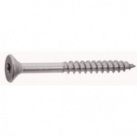 Vis à bois tête fraisée à empreinte Torx - Inox A2