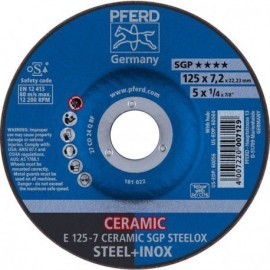 Disques à ébarber ligne spéciale SGP CERAMIC