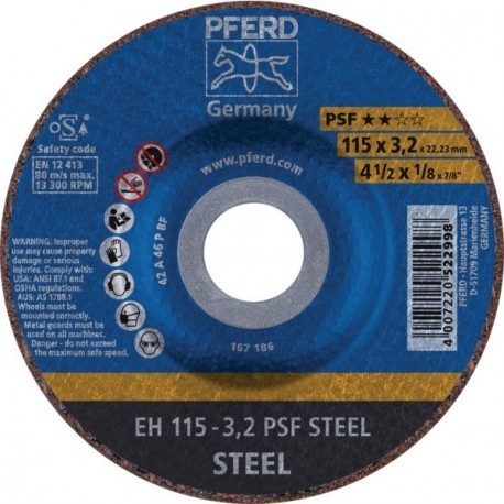 Disques à tronçonner acier ligne universel PSF