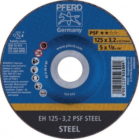 Disques à tronçonner acier ligne universel PSF