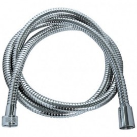 Flexible LAITON chromé double agrafage NF 1.75m