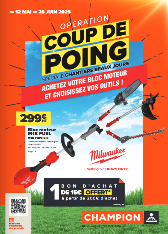 Opération Coup de Poing spéciale Chantiers Beaux Jours