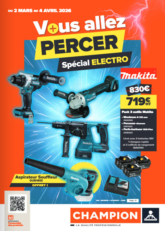 Vous allez percer, spécial ELECTRO