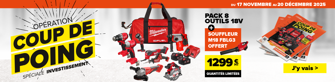 Op&eacute;ration Coup de Poing sp&eacute;ciale investissements