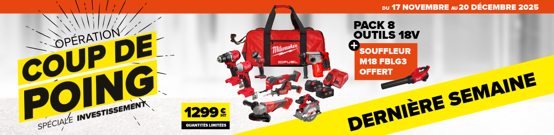 Op&eacute;ration Coup de Poing sp&eacute;ciale investissements